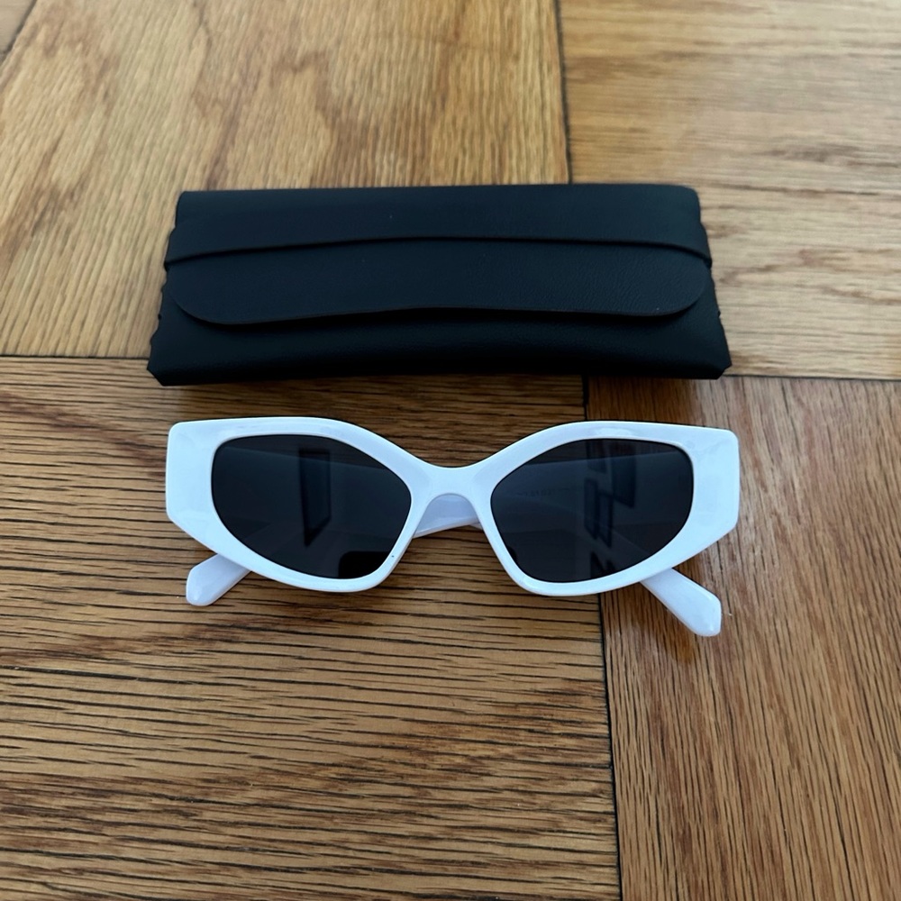 White sunglasses